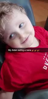 This is my Aiden. , He was 7 years and 11 month old. , He passed away due  to complications with cerebral palsy