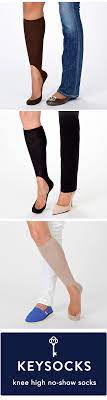 Say Good Bye To Unsightly Socks And Footies That Won T Stay In Place These Sleek No Show Socks Won T Show When You Re Weari Keysocks Fashion How To Wear Heels