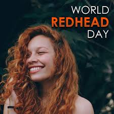A special day to celebrate those with the rarest of hair! Happy World  Redhead Day!