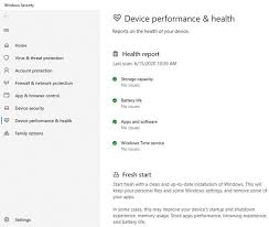 Windows 10 V2004 Breaks Fresh Start Feature In Windows 10