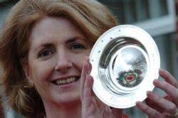 Meg's work makes her woman of the year