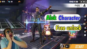Here the user, along with other real gamers, will land on a desert island from the sky on parachutes and try to stay alive. How To Get Alok Character For Free Garena Free Fire Alok Character Unlock Youtube