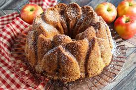 Layered Fresh Apple Cake Recipe Fresh Apple Cake Fresh Apples Apple Bundt Cake