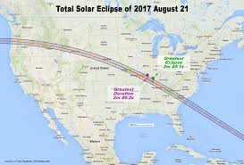 Path Of Totality 2017 August 21st Solar Eclipse Maps And