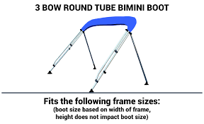 Bimini Replacement Boot Selection Chart National Bimini Tops