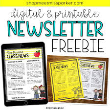 Work, health, home, and travel. Free Teacher Newsletter Templates Addictionary