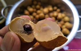 Mata kucing mengandung nutrisi seperti lemak, vitamin a, b, protein, asid tartaric, dan fitokimia yang merupakan senyawa kimia tumbuhan yang sangat baik untuk kesihatan. Buah Longan Lebih Sedap Dari Mata Kucing