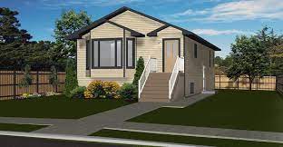House Plan 2011551 Bi Level With Rental Suite By Edesignsplans Ca A 3 Bedroom Design Very Cost Effe Basement House Plans Small House Plans Tiny House Plan