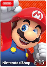 Nintendo eshop code is the official gift cards of nintendo which you can redeem online to get credited to your nintendo accounts. Nintendo Eshop Card 15 Gbp Voucher Download Code Amazon Co Uk Pc Video Games