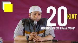 20 Kiat Mempertahankan Rumah Tangga Ustadz Dr Khalid Basalamah Ma Youtube