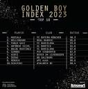 The 2023 Golden Boy Index has been released: Musiala & Bellingham ...