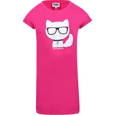 The above logo design and the artwork you are about to download is the intellectual property of the copyright and/or trademark holder and is offered to you as a convenience. Karl Lagerfeld Girls Logo Dress In Pink Bambinifashion Com