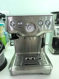 The result is a more even extraction, which produces balanced espresso flavor. Breville Infuser Bes840 Espresso Machine Tv Home Appliances Kitchen Appliances Coffee Machines Makers On Carousell