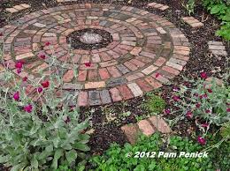 Beautiful photos of brick patio ideas brick layout designs, brick textures here. Digging Cool Gardens In A Hot Climate Brick Patterns Patio Brick Garden Brick Patios