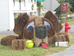 Pin On Hay Bale Decoration Contest 2012