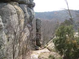 Chimney Rock At Garden Of The Gods Southern Illinois Shawnee National Forest Southern Illinois Natural Landmarks