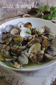 Saute Di Vongole Ricetta Facile Saute Di Vongole Campano Ricette Ricette Facili Ricette Di Cucina