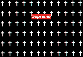 1680x1050 381 the simpsons hd wallpapers | background images> Supreme Cross Trippy Background Image By Christian Merch On Deviantart