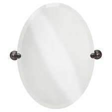*1.8 x 23.2 x 30.4 inches *weight: Delta Providence 19 In Venetian Bronze Oval Frameless Bathroom Mirror In The Bathroom Mirrors Department At Lowes Com