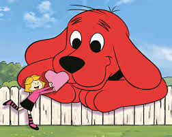 Celebrate valentine's day by having your child color this fun printable and sharing it as a valentine greeting with a friend. Momma4life Fans Of All Ages Will Fall In Love Again With Clifford The Big Red Dog S Love At First Bark Campaign This Valentine S Day