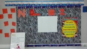 I Did Not Have A White Board In My Classroom So I Had To Create One This Is A Mirror Covered Up With Zebra Fa Teacher Supply Store Teacher Supplies Classroom