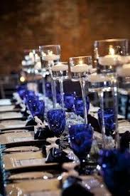 Black And Blue Wedding Wedding Planning Wedding Venues Brides Book Com Blue Wedding Decorations Blue Themed Wedding Silver Wedding Decorations