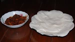 Pathiri Chicken Curry A Complete Breakfast From Malabar Rice Bread Recipe Food Special Recipes