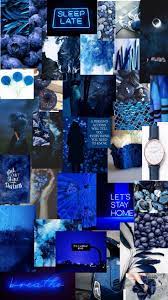 Navy Blue Aesthetic Aesthetic Colors Iphone Wallpaper Tumblr Aesthetic Music Collage