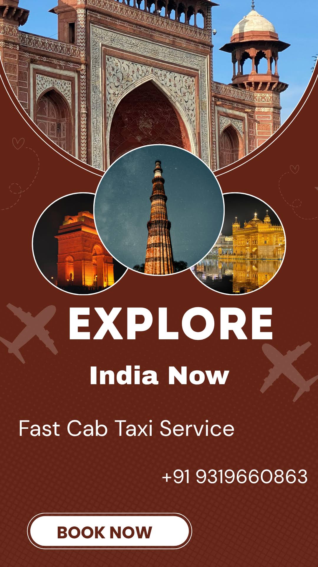 Delhi airport cab service product image
