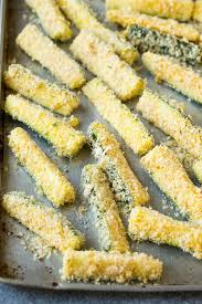 In a third dish, combine the panko breadcrumbs and the all rights reserved. Fried Zucchini Recipe Dinner At The Zoo