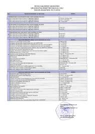 Check spelling or type a new query. Kalender Akademik Tahun Akademik 2017 2018 Fakultas Keguruan Dan Ilmu Pendidikan Universitas Maritim Raja Ali Haji