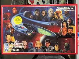 Pc longplay 501 star trek: 1993 Star Trek Next Generation 1000 Piece F X Schmid Puzzle 1 99 Thriftstorehauls