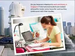 Guide To Work And Study In Singapore Youtube International Students International Education Study