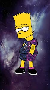 Be Cool In 2020 Bart Simpson Art Bape Wallpapers Simpsons Art