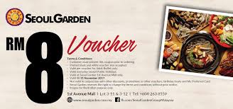 Seoul garden selangor, bandar utama; Seoul Garden Weekday Lunch Buffet Rm25 Student Rm22 Free Rm8 Cash Voucher Penang 1st Avenue Mall Until 30 November 2017