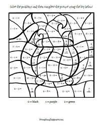 cauldron color by number subtraction lesson plan of happiness halloween subtraction number worksheets halloween worksheets