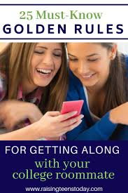 The Best List Of Rules For Living With A College Roommate Getting Along With Your College Roommate Is Easy Once You K College Roommate College Roomate College
