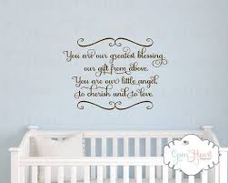 Pin By Elizabeth Cruz On Baby Nursery Baby Nursery Wall Decals Nursery Wall Decals Nursery Wall Quotes