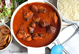 Smoke the turkey necks on a bbq pit with low indirect heat for two hours. Nigerian Smoked Turkey Stew Recipe Sisi Jemimah