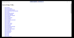 Under configuration properties > general, modify windows sdk version and platform toolset to use the win10 sdk and visual studio toolset available to you. Edge About Uri Is Working In Webview2 Issue 604 Microsoftedge Webview2feedback Github