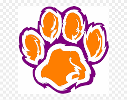 Clemson tigers sublimation png | hand drawn digital design | tigers png | tigers clip art | purple and orange png | south carolina design. Paw Clipart Lsu Tiger Clemson Tiger Paw Clipart Png Free Transparent Png Clipart Images Download