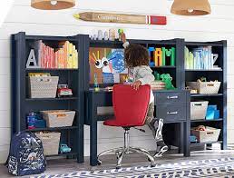 A kids' desk should be around 7 to 9 inches higher than the chair. 30 Kids Desk Ideas For The Perfect Homework Spot Pottery Barn Kids