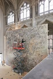 How Julie Mehretu Created Two Of Contemporary Art S Largest Paintings For Sfmoma Artnet News Large Painting Contemporary Art Painters Studio