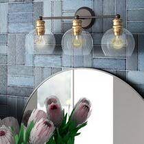 It's made from metal in a sleek finish and features two arched arms that have a glass cylindrical shade at each peak. 3 Light Bathroom Vanity Lighting You Ll Love In 2021 Wayfair