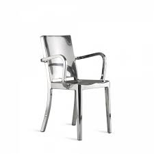 hudson armchair metal dining chairs steel dining chair armchair