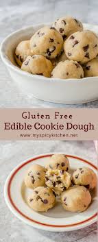 Edible Chocolate Chip Cookie Dough Myspicykitchen Recipe Edible Chocolate Chip Cookie Dough Chocolate Chip Cookie Dough Edible Cookie Dough Recipe