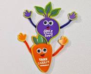 September Make & Take Monday – Funny Vegetable Magnets