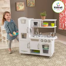 Kidkraft Weisse Retro Kuche 53208 Kinderkuche Kinderkuche Holz Und Spielkuche