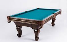 Pool Billiard Table Charles, 8 feet, brown