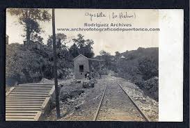 Rail Road Station Real Photo Post Card Circa 1904 Aguadilla Puerto Rican Culture Puerto Rico